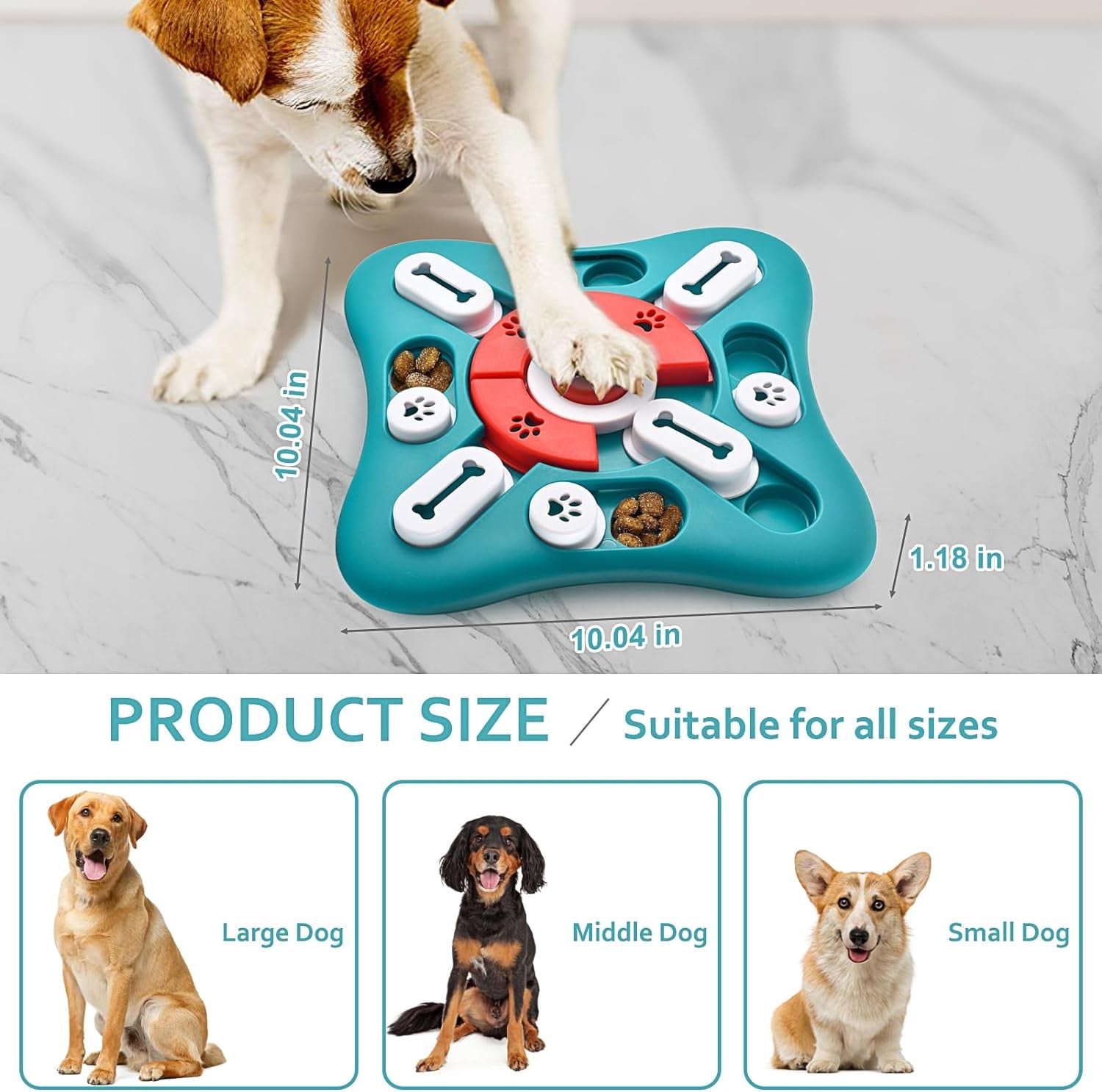 Dog Puzzle Treat Dispensing Toy