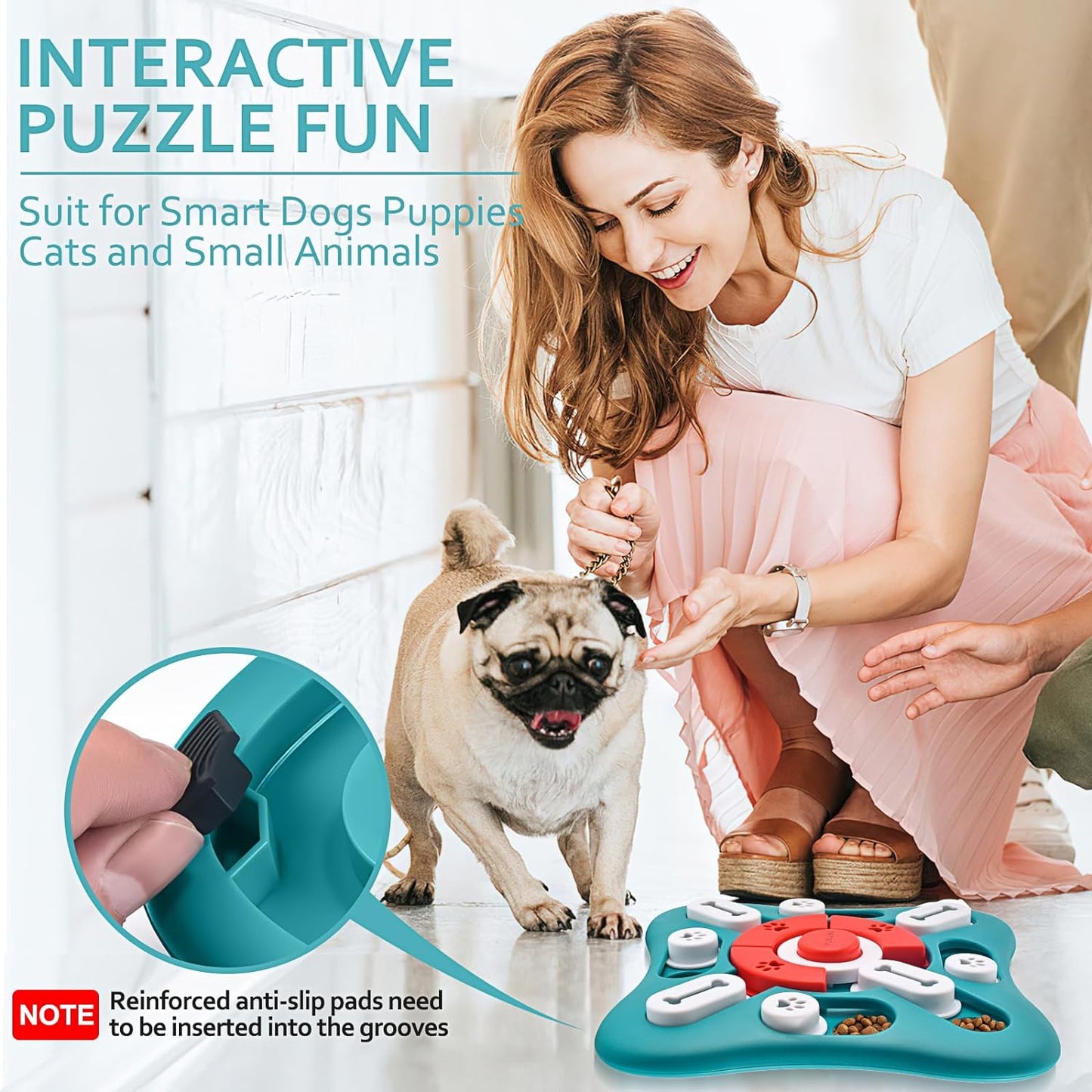 Dog Puzzle Treat Dispensing Toy