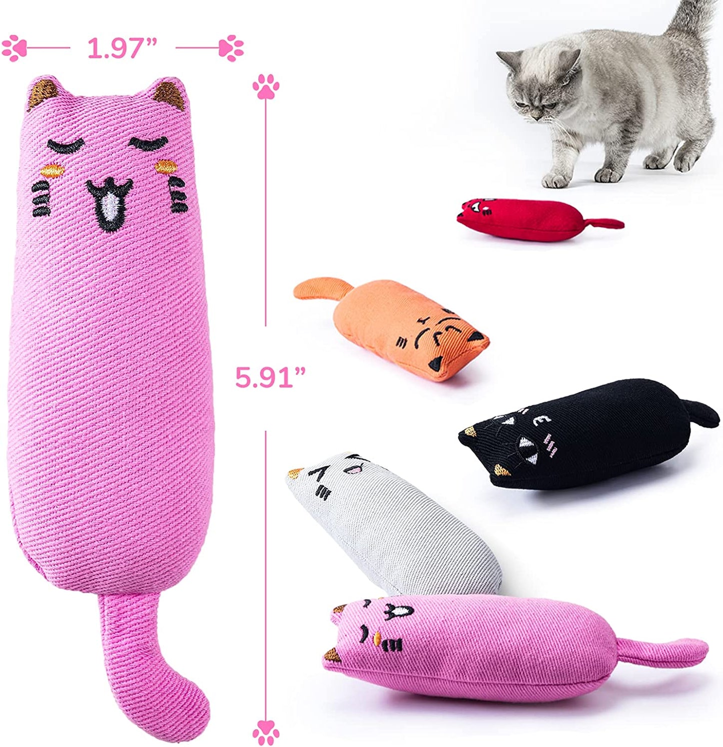  Bite Resistant Catnip Toy 