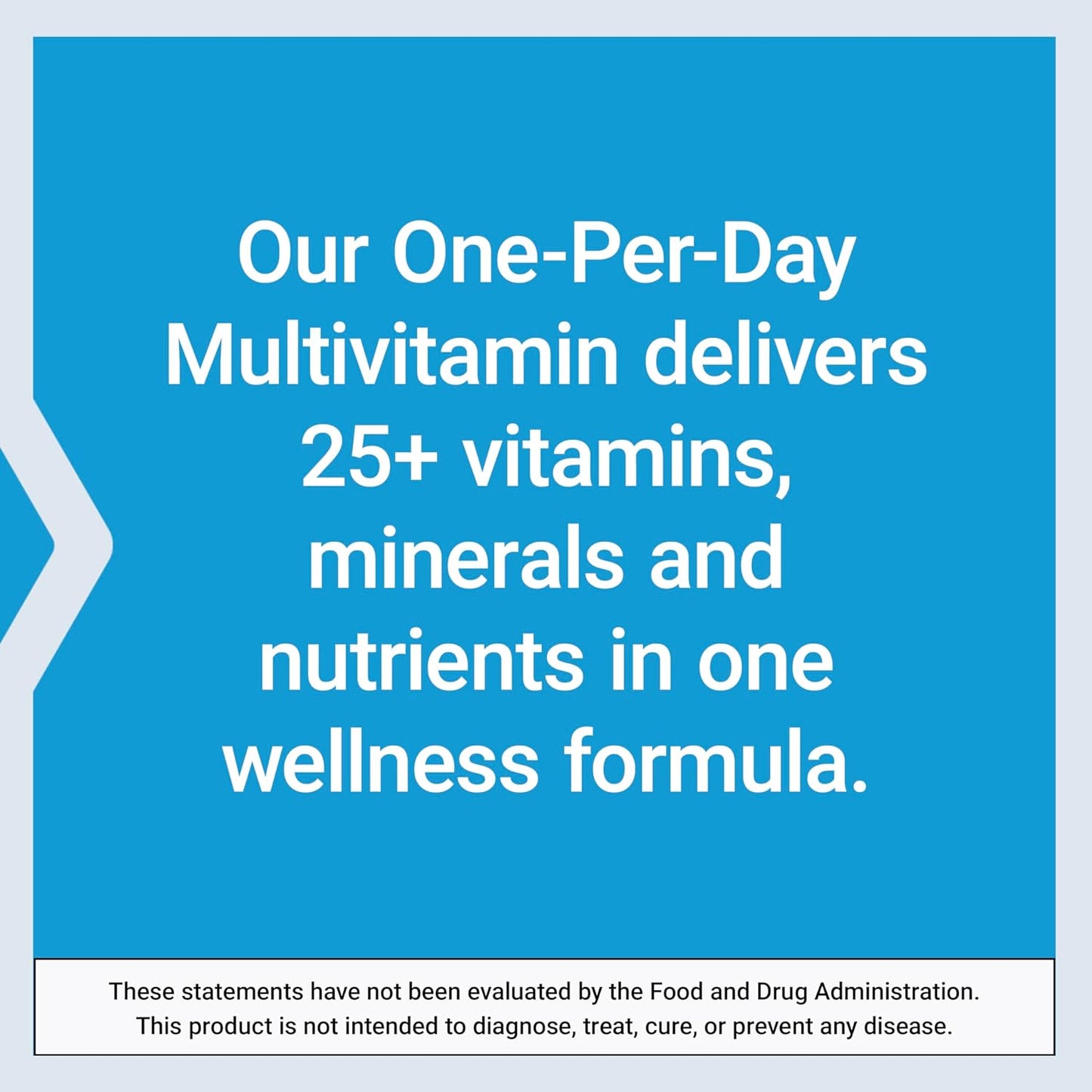 One-Per-Day Multivitamin – Packed with over 25 Vitamins, Minerals & Plant Extracts, Quercetin, 5-MTHF Folate & More – 1-Daily, Non-Gmo, Gluten-Free – 60 Tablets