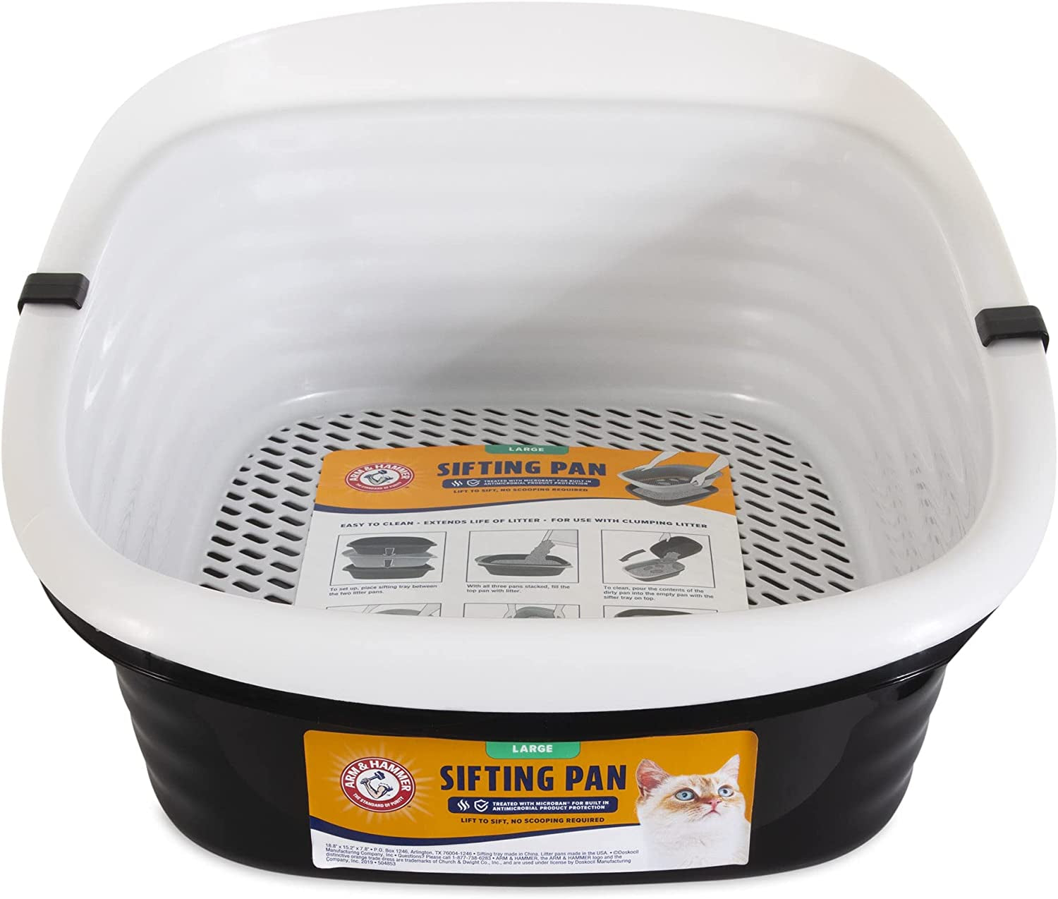 Arm & Hammer Large Sifting Litter Box 