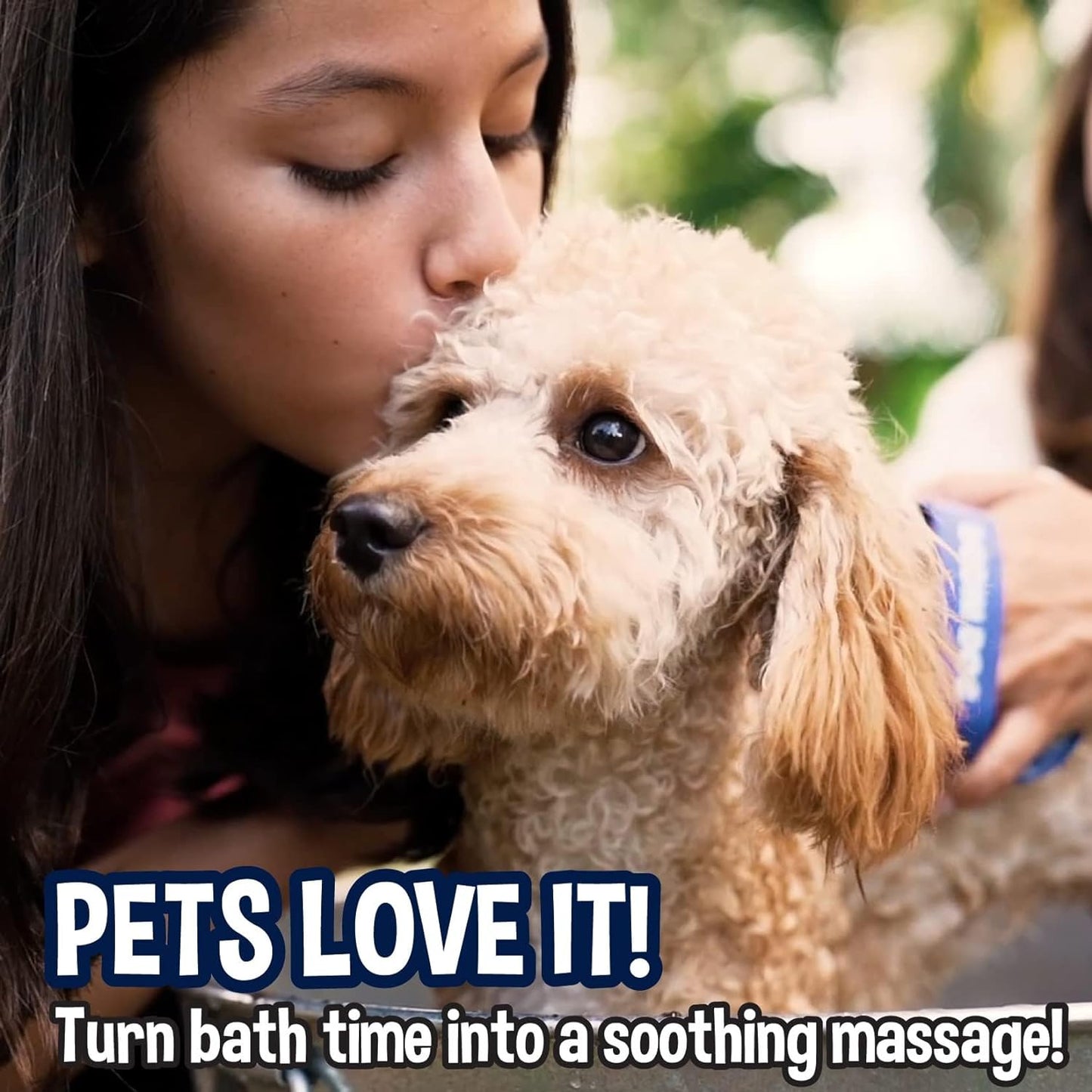 New Grooming Pet Shampoo Brush