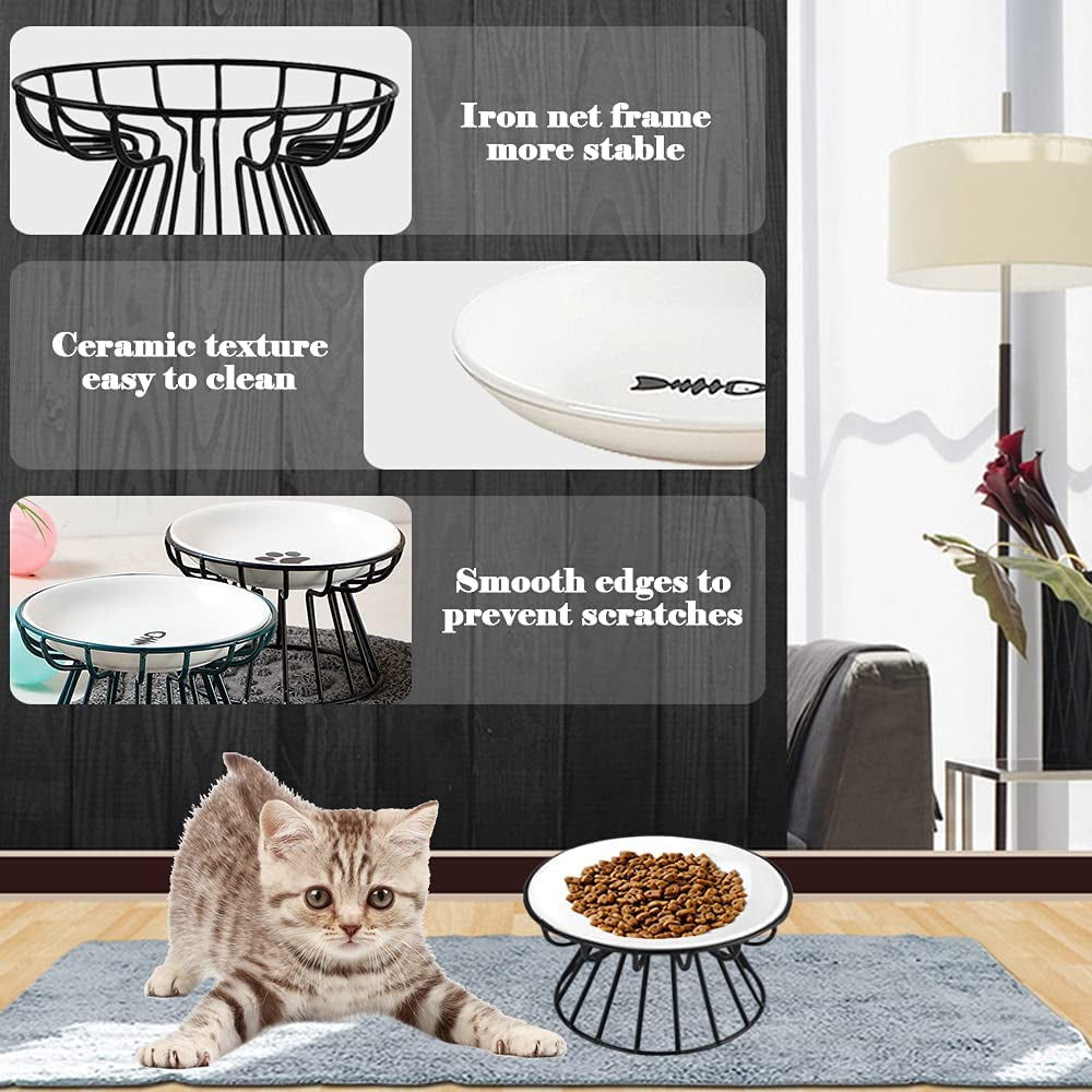 Elevated Cat Plate Dishwasher Safe