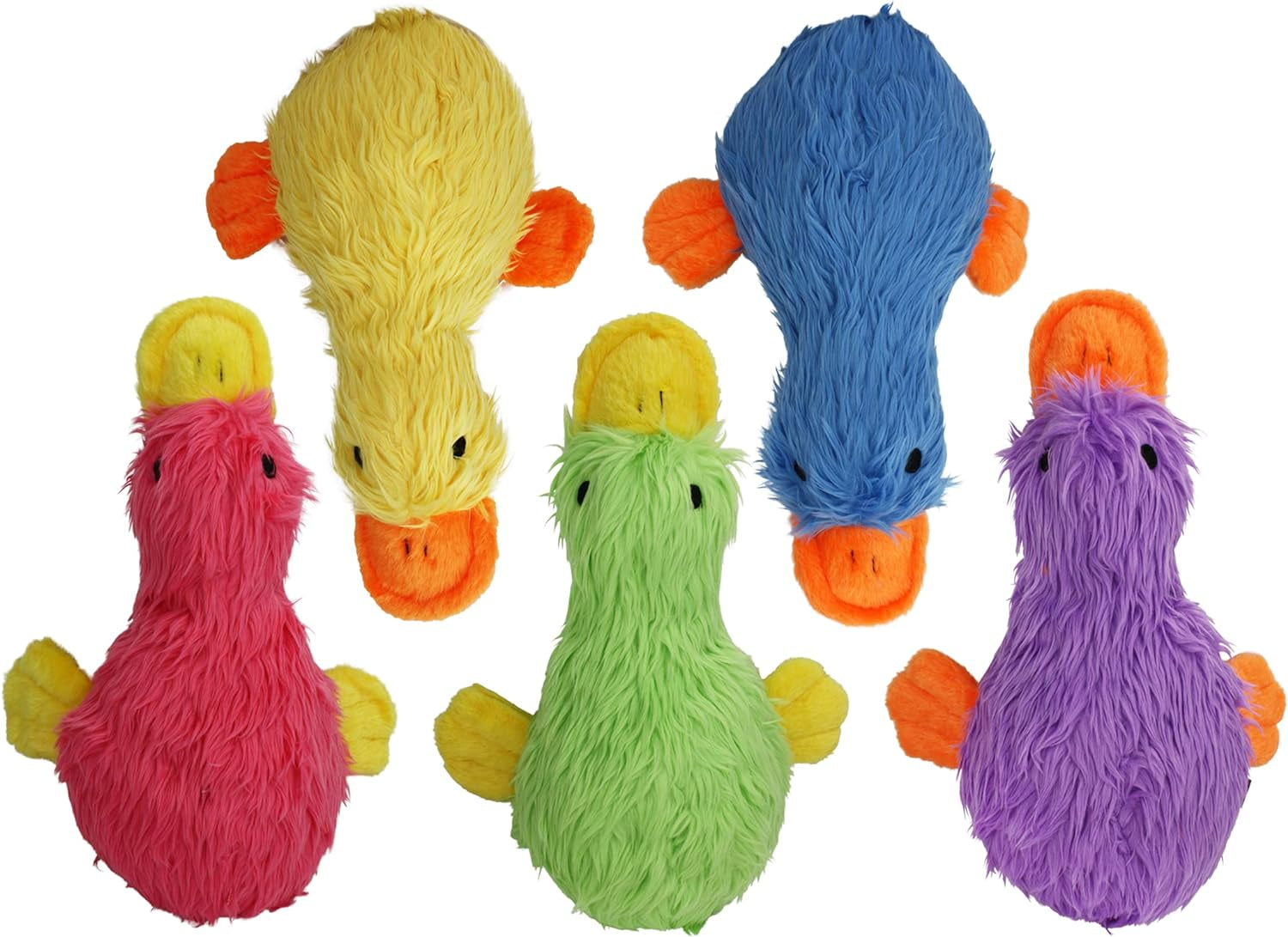 Duck Plush Filled Dog Toy