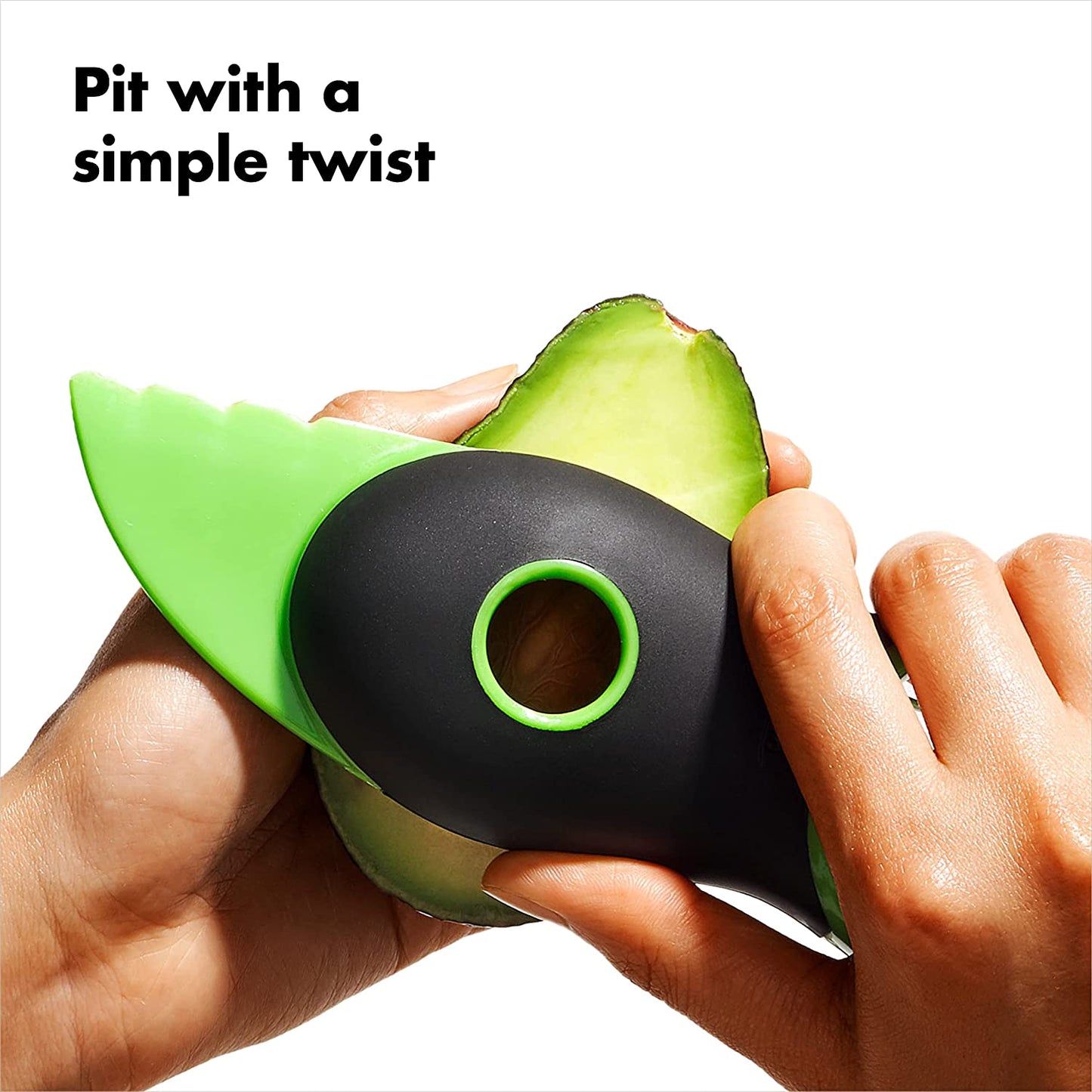 Good Grips 3-In-1 Avocado Slicer - Green