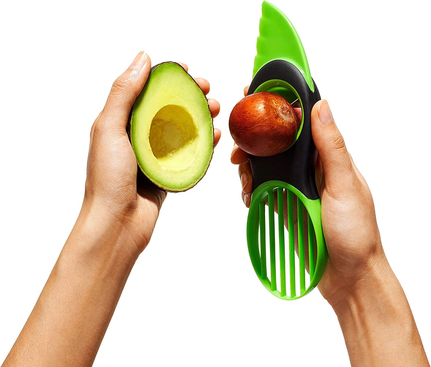 Good Grips 3-In-1 Avocado Slicer - Green