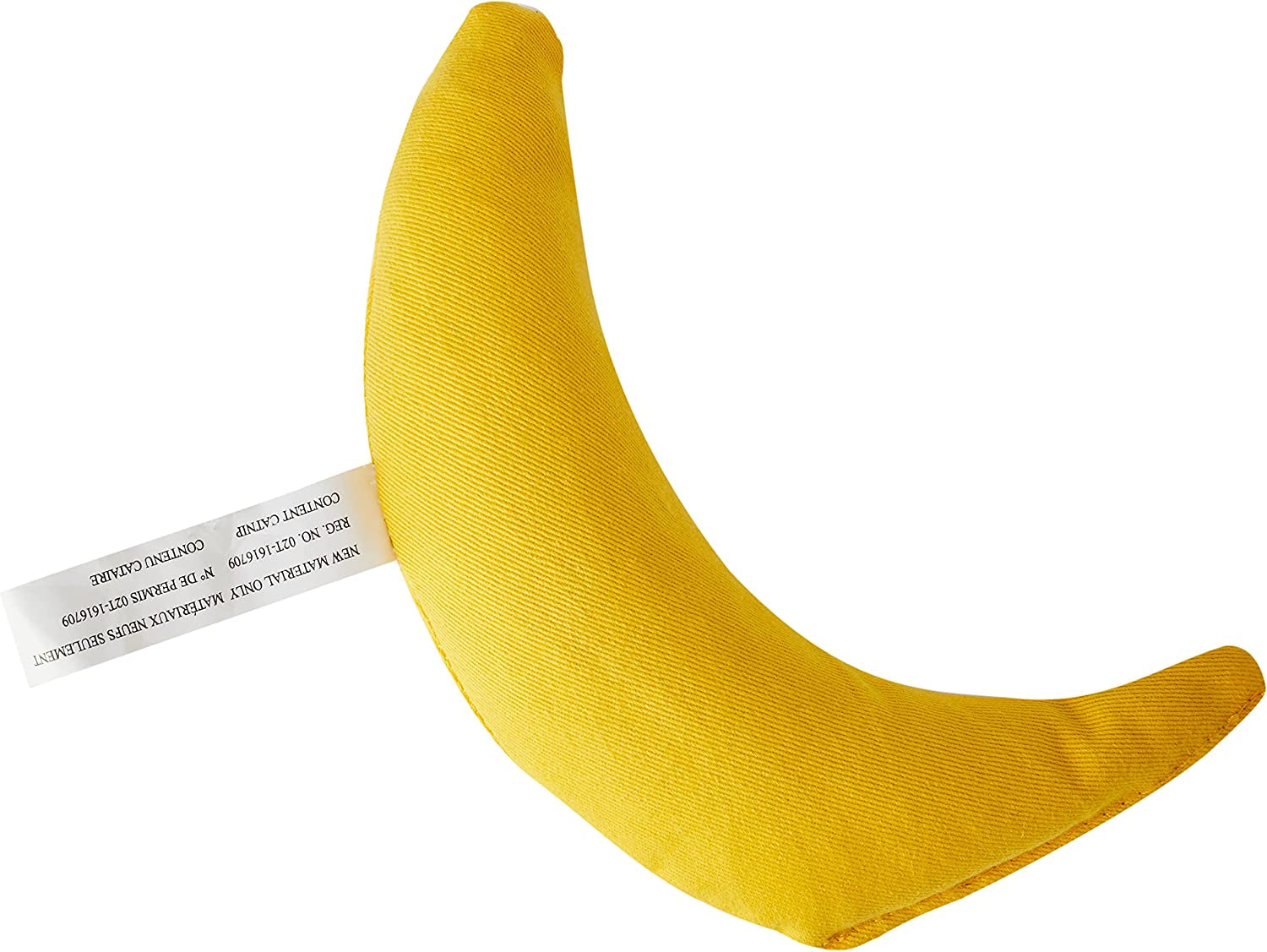 Catnip Toy, Yellow Banana