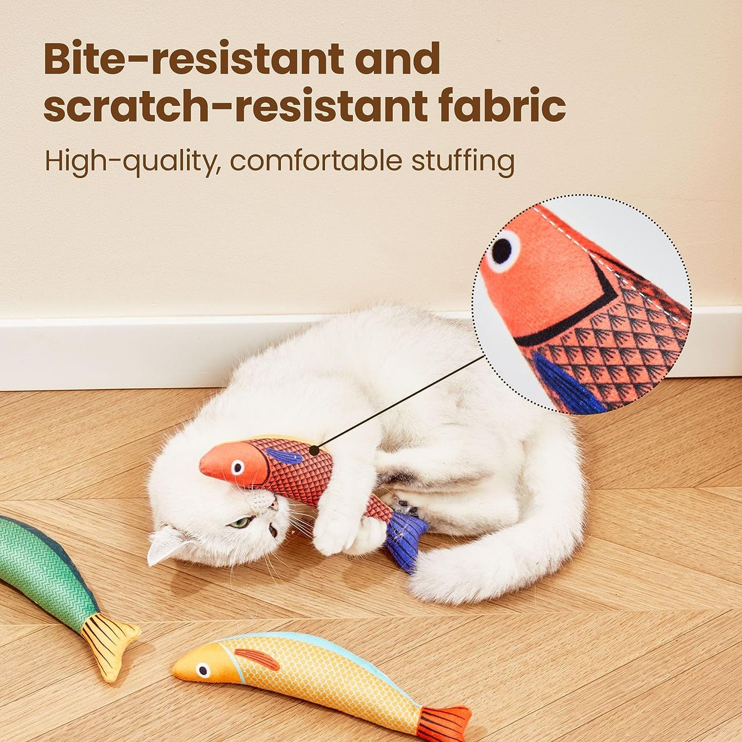 Cat Toy Fish 3 pack