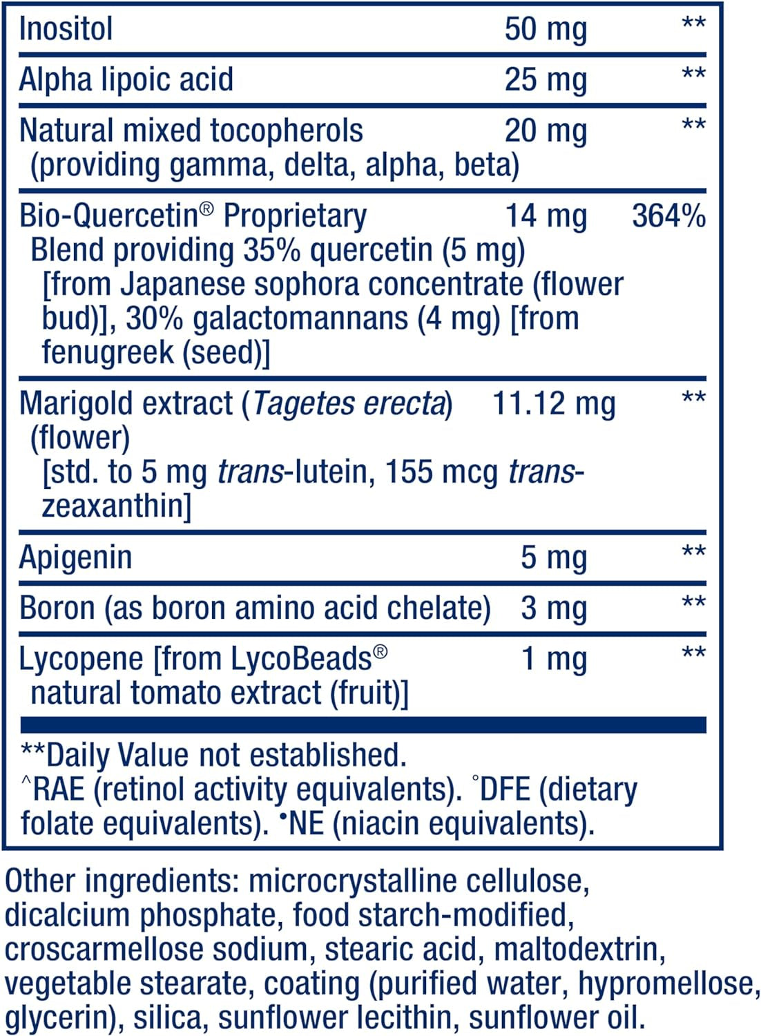 One-Per-Day Multivitamin – Packed with over 25 Vitamins, Minerals & Plant Extracts, Quercetin, 5-MTHF Folate & More – 1-Daily, Non-Gmo, Gluten-Free – 60 Tablets