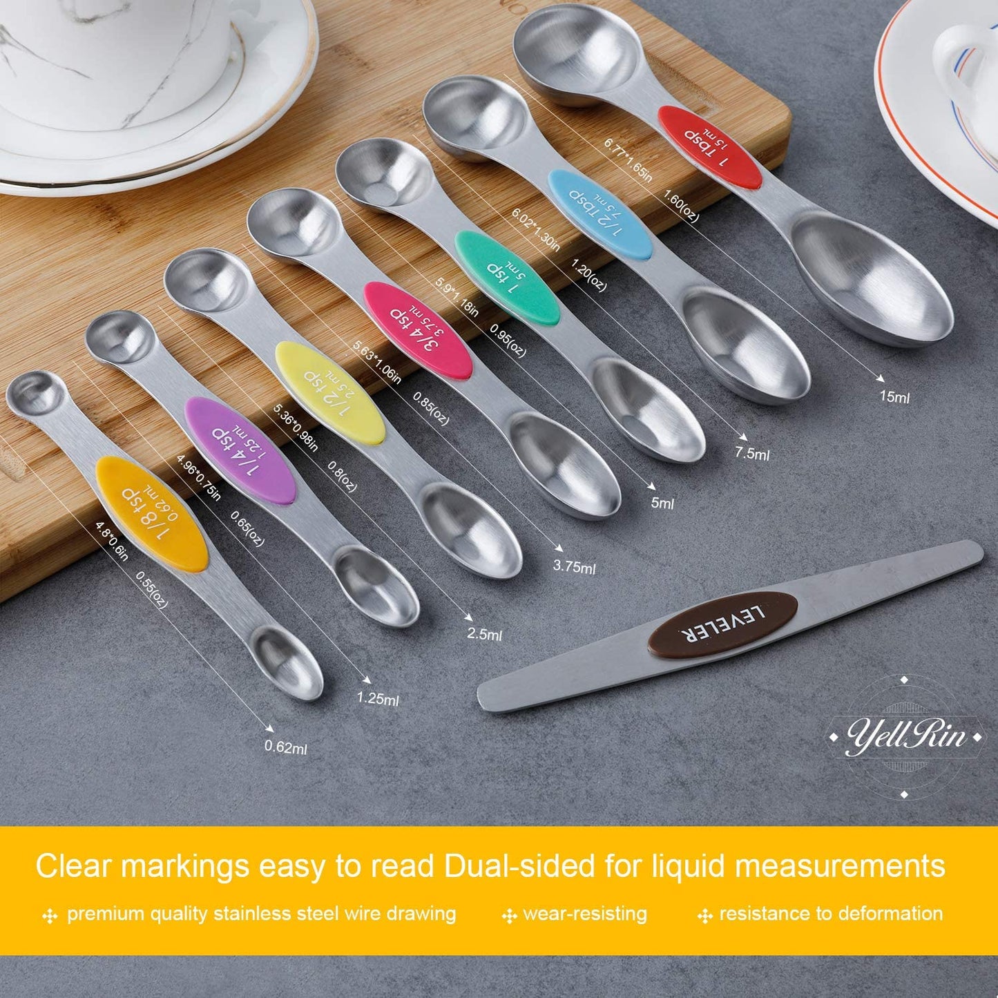 Magnetic Measuring Spoons 