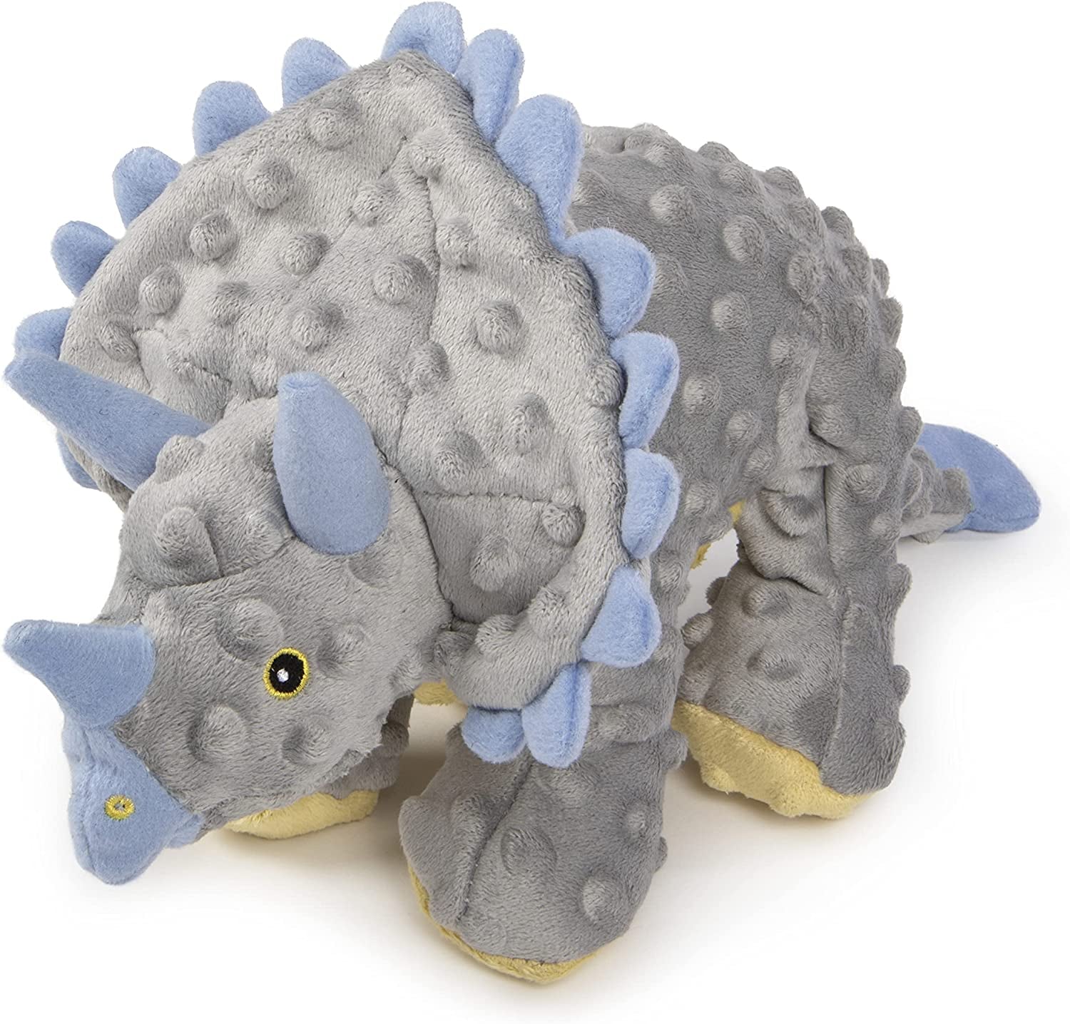 Dinos Frills Squeaky Plush Dog Toy