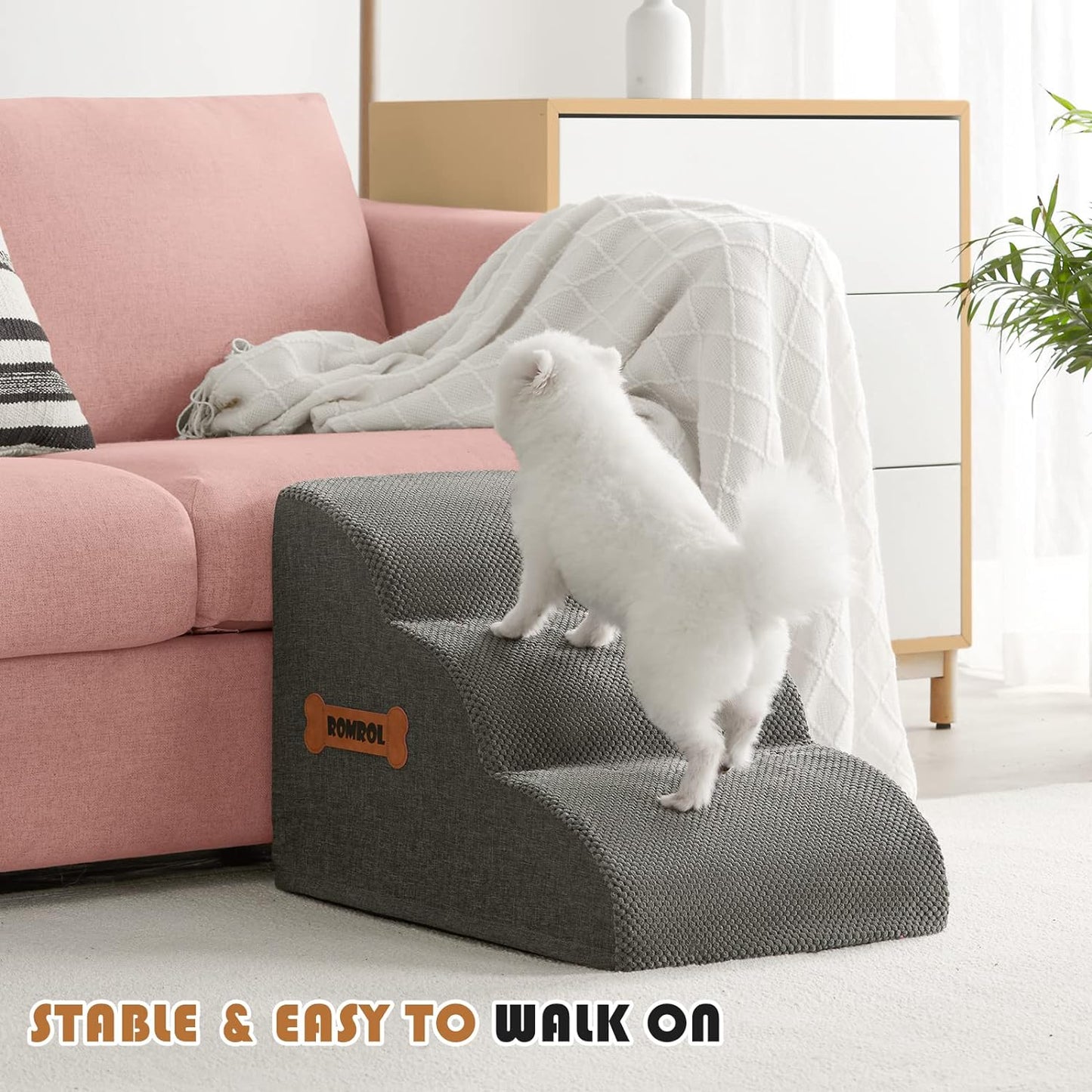 Dog Stairs Ramp for Beds Couches