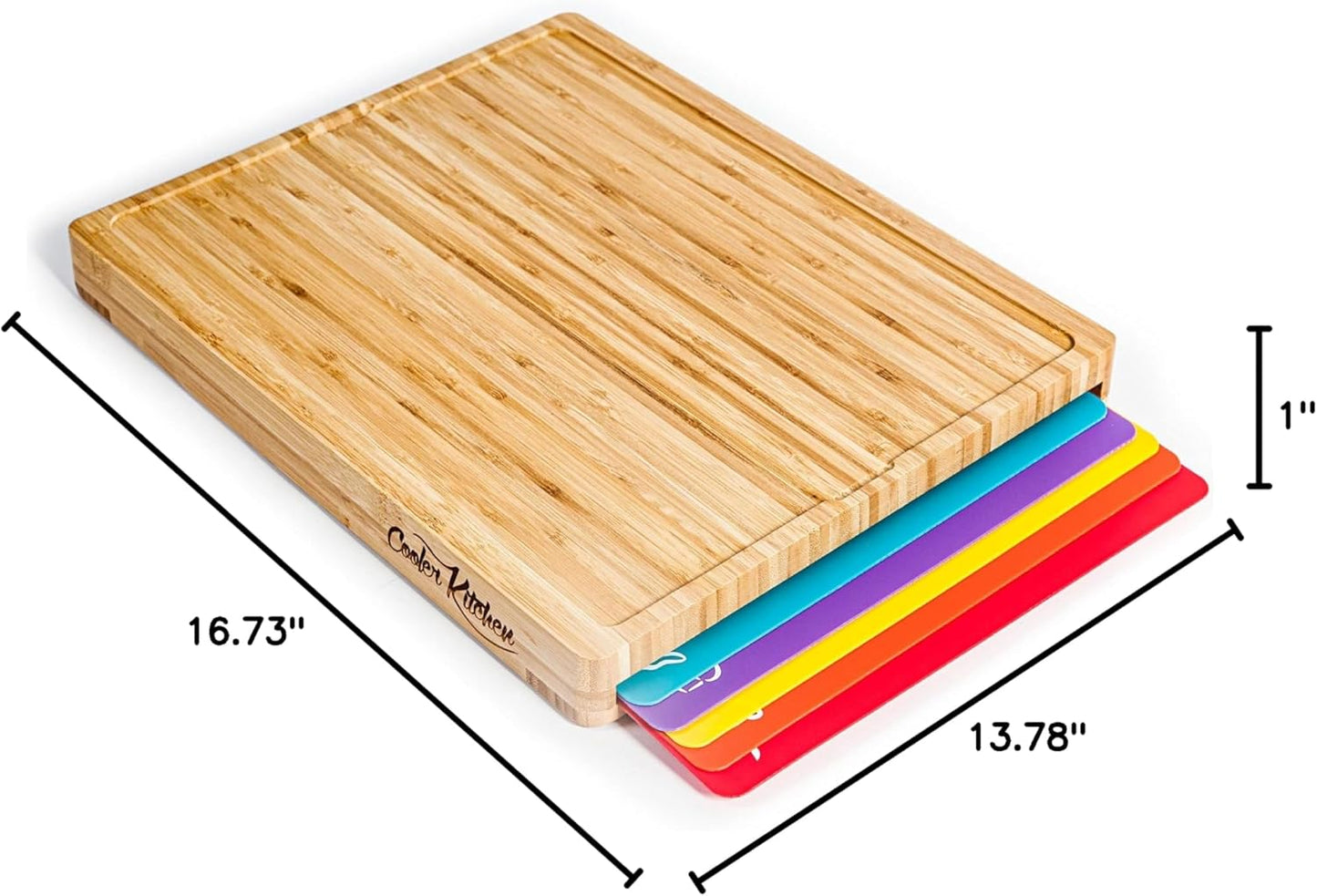 Bamboo Cutting Board Set