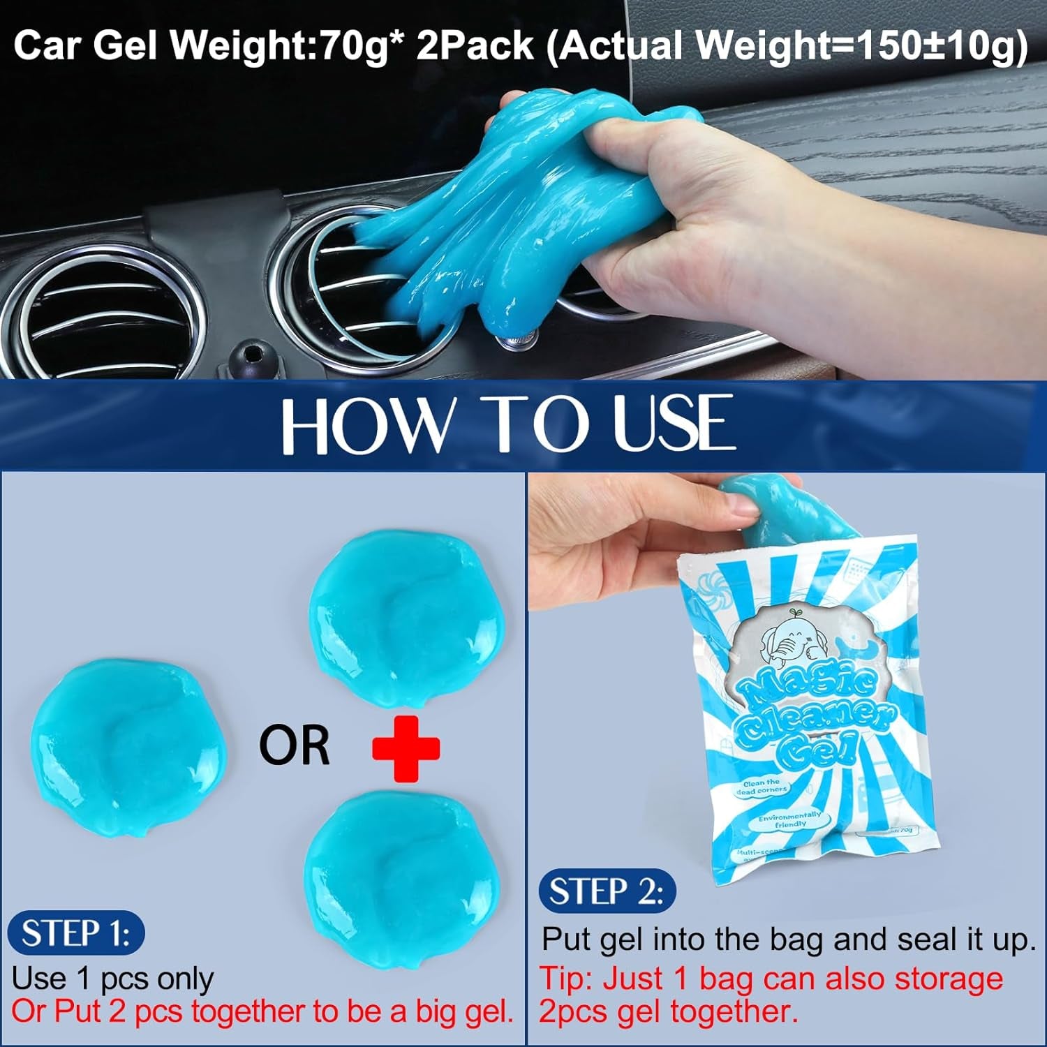 Car Detail Brush Cleaning Kit