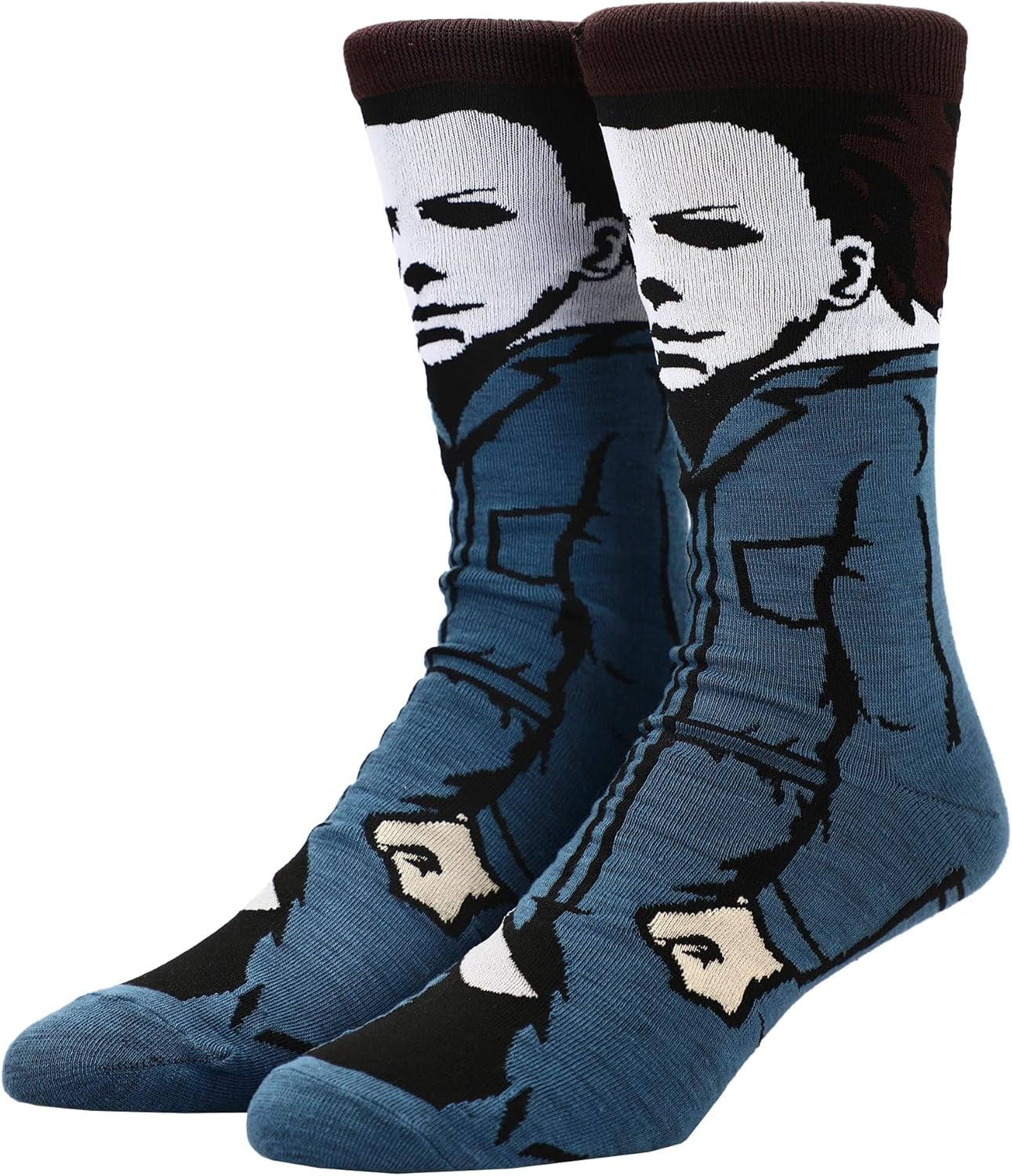 Halloween Mike Meyers Character Crew Sock