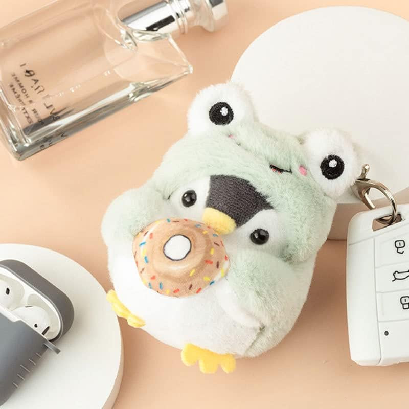 Creative Cute Lovely Penguin Pendant Keychain for Handbag, Purse, Backpack, Car Keys