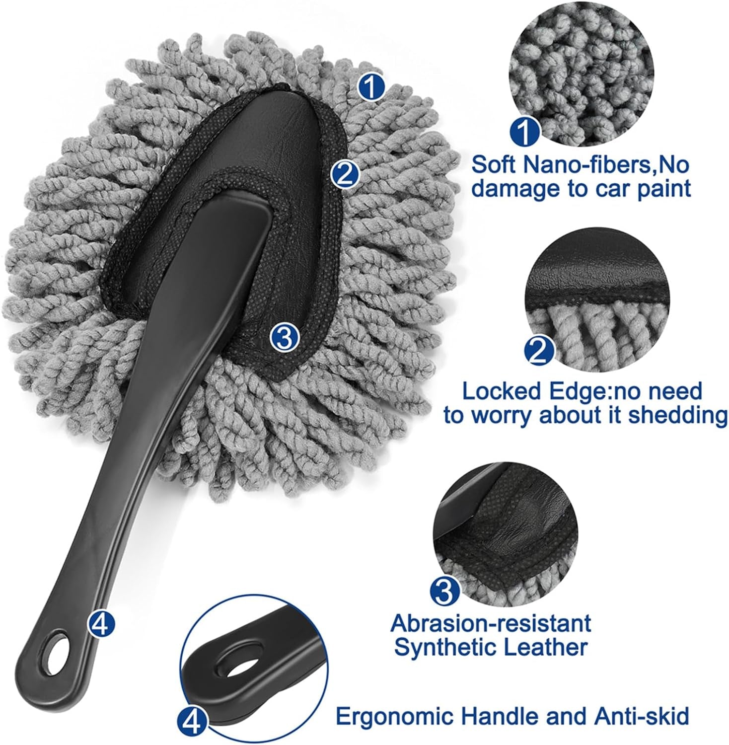 Car Detail Brush Cleaning Kit