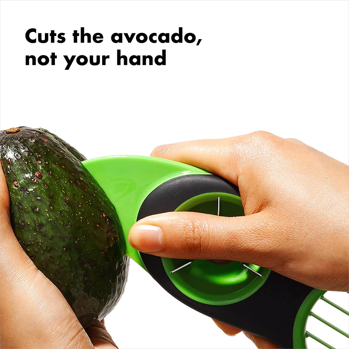 Good Grips 3-In-1 Avocado Slicer - Green