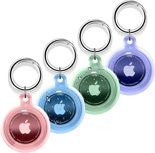 4 Pack Airtag Holder Keychain