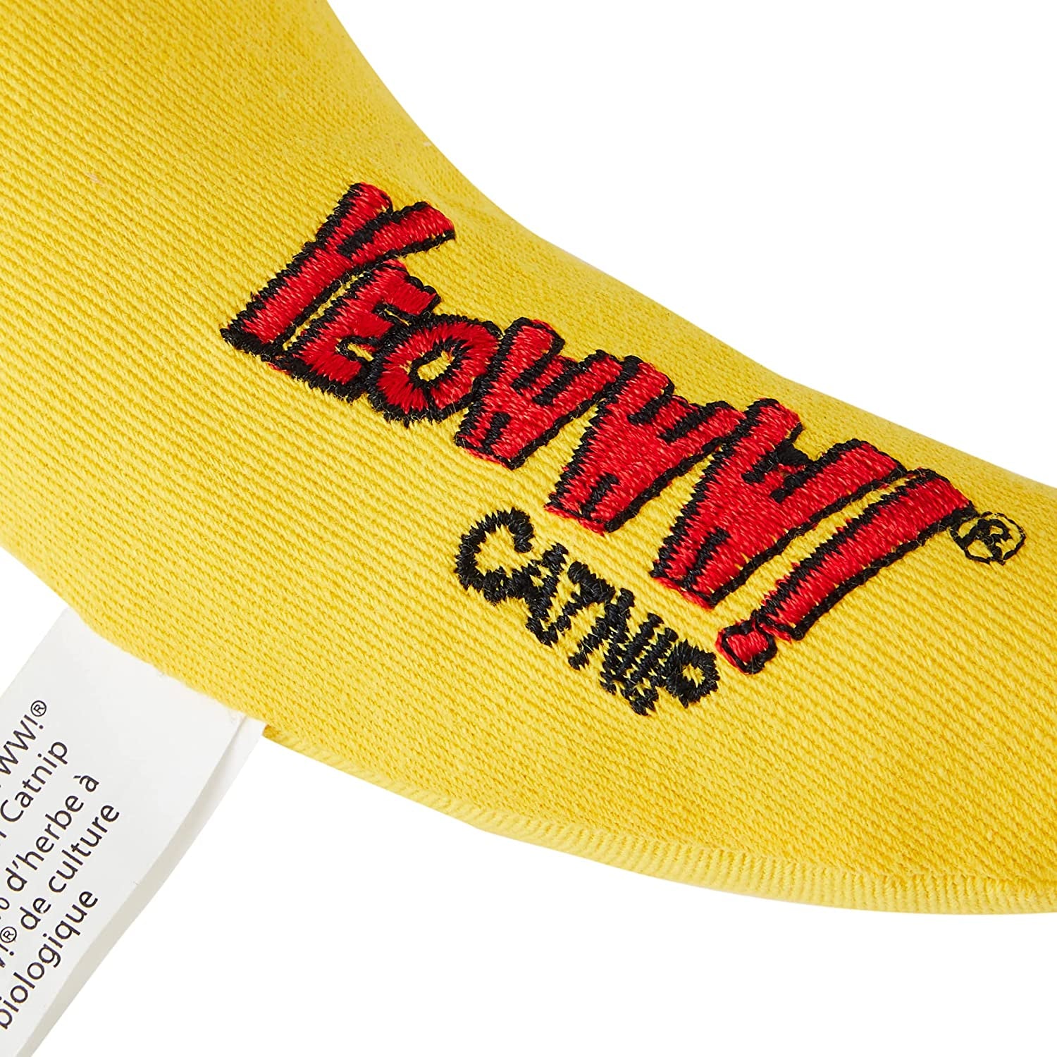 Catnip Toy, Yellow Banana