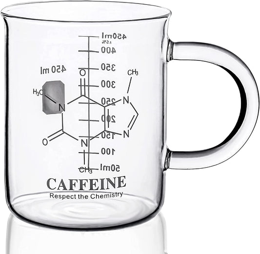 Caffeine Beaker Coffee Mug