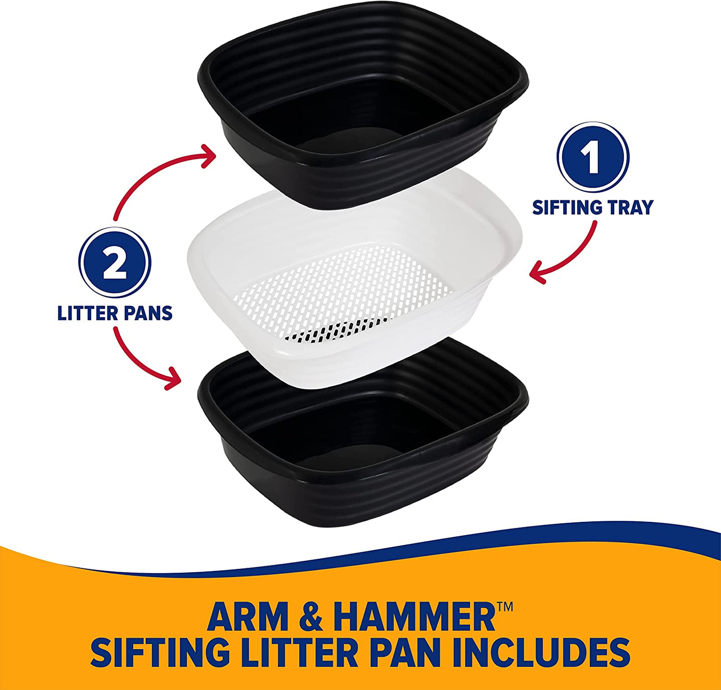 Arm & Hammer Large Sifting Litter Box 