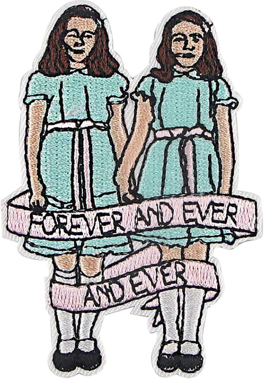 Classic Horror Movie Girls Embroidered 3.25" Tall Iron on Patch