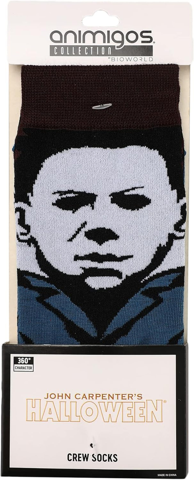 Halloween Mike Meyers Character Crew Sock