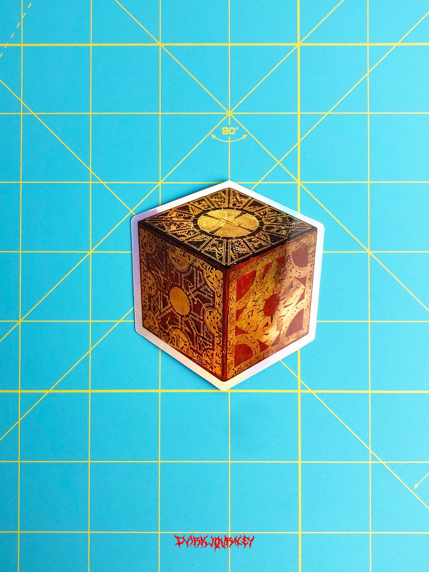 Hellraiser Holographic Puzzle Box Sticker