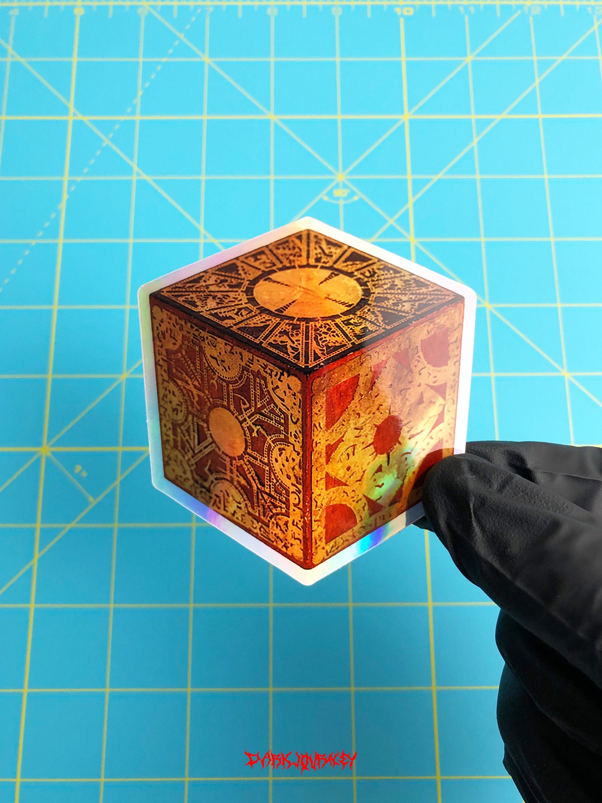 Hellraiser Holographic Puzzle Box Sticker