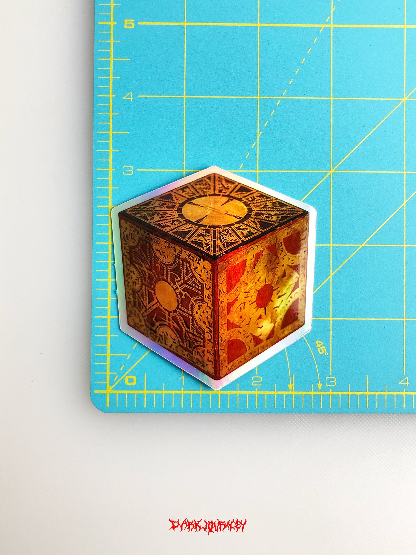 Hellraiser Holographic Puzzle Box Sticker